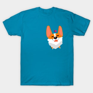 Chubby Corgi Love T-Shirt